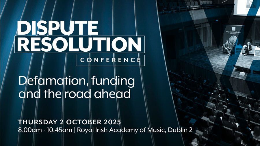 MHCLawyers's tweet photo. Join us on Thursday 2 October at the Royal Irish Academy of Music for our Annual Dispute Resolution Conference, focusing on two of the most closely watched developments in Irish litigation: defamation reform and third-party litigation funding. https://t.co/ffoHBlyzBU #MHCLaw https://t.co/81THfeTBUp