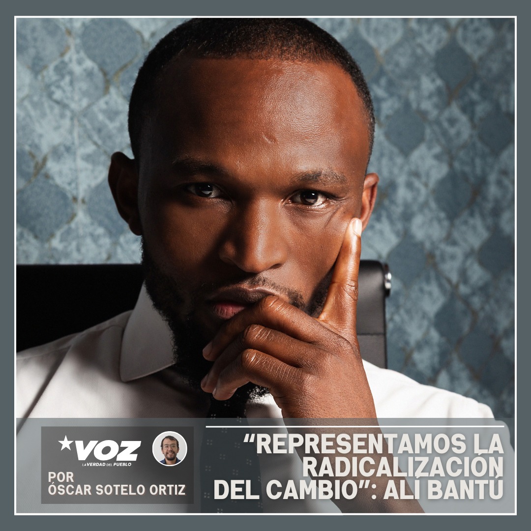 Entrevistas desde la izquierda

Alí Bantú Ashanti (<a href="/bantuashanti/">Alí Bantú Ashanti</a>) precandidato presidencial de Somos Pueblo, habló sobre la agenda social que exigen las periferias y que él se compromete a impulsar

📽️ youtube.com/watch?v=Z9sLWa… 
🎙️ open.spotify.com/episode/6UcUyx…
🌐 semanariovoz.com/representamos-…