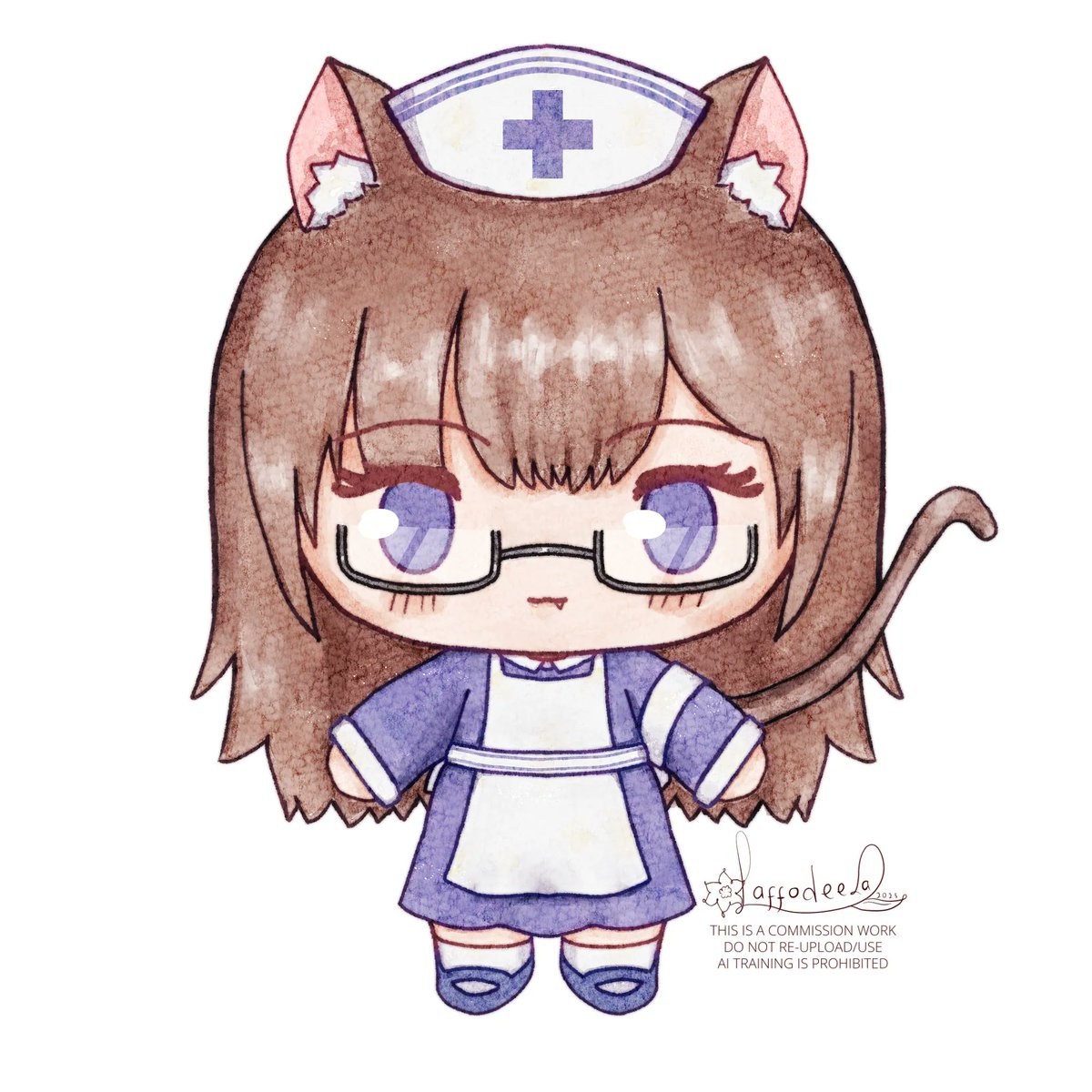 plush chibi cmms from <a href="/xMelianK/">xMelianK</a>! thank you for your support 💛

#VGenComm