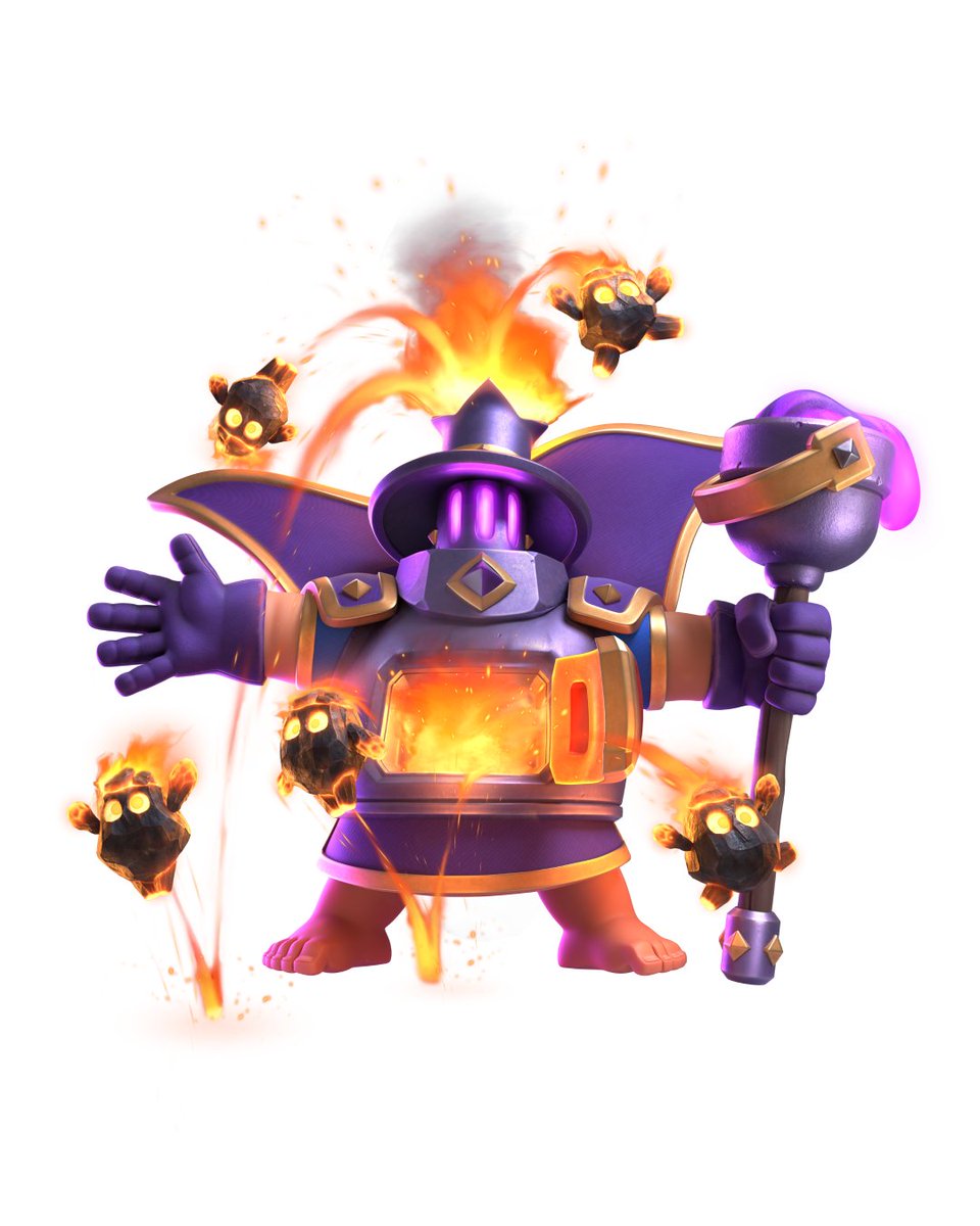 supercell's tweet image. Furnace, once a building, has now transformed into a character. Legend has it that someone at Supercell saw him in a dream... and the rest is history. To celebrate, we announced it with a full-blown, Broadway-esque musical number. It felt like an appropriate thing to do.…