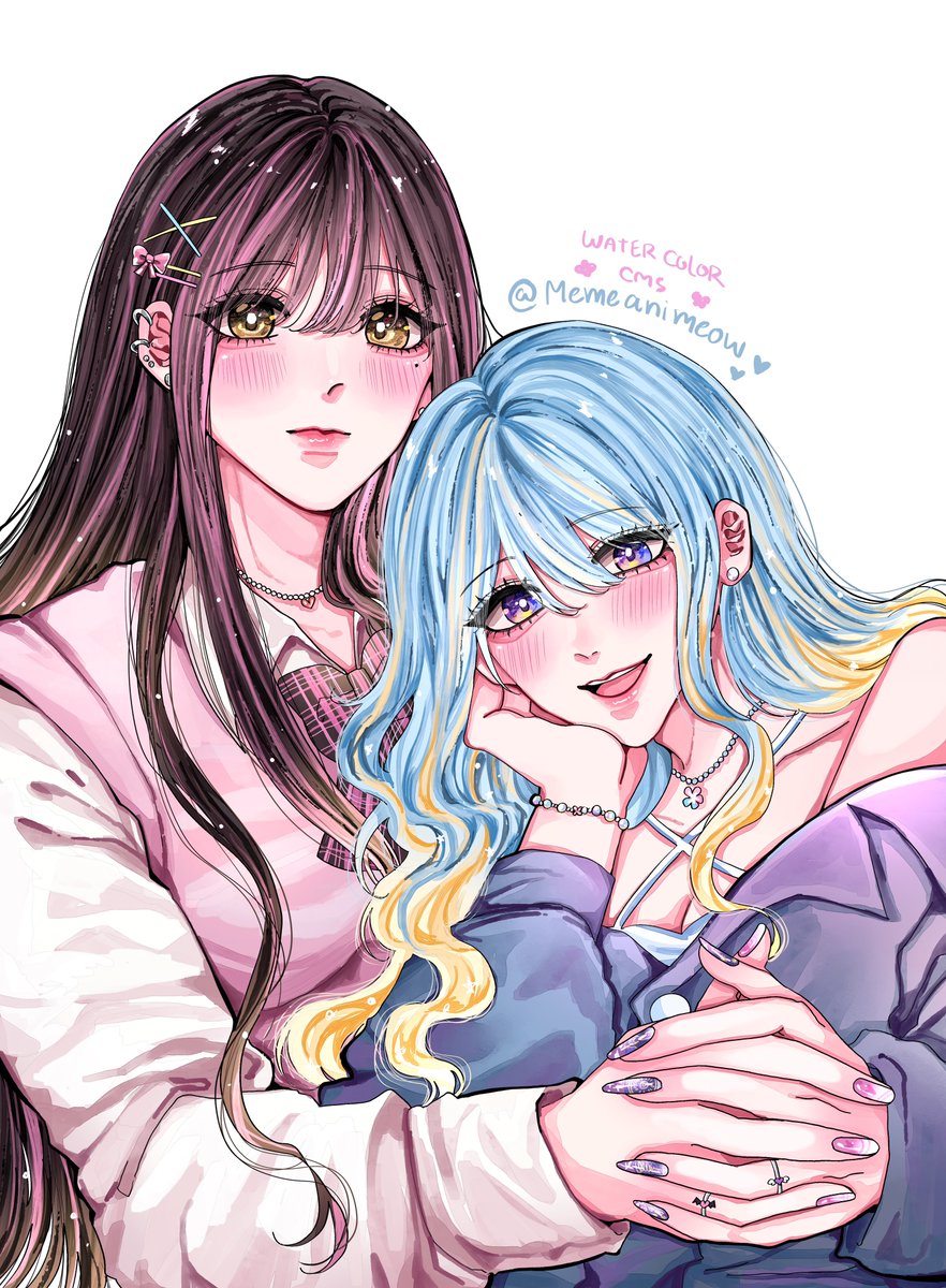 Memeanimeow's tweet image. ตัวอย่างงานเพิ่มเติมค่ะ🙏🏻💖