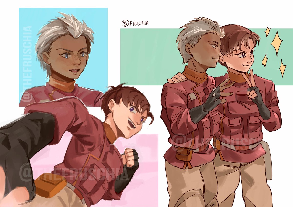 Erich and Schmidt doodle
Reposting because of color correction XD