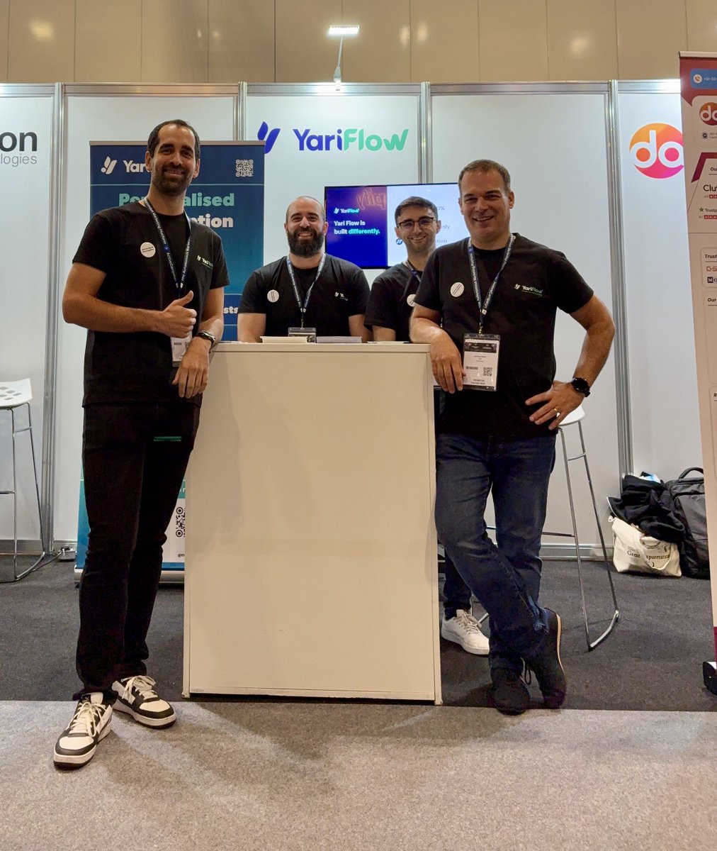 TheYariFlow's tweet image. 🚀 Day 1 at #EcommerceExpo2025 is here! @ecommerceexpo 

We’re showcasing how #YariFlow powers customisable ⚙️, scalable 📈 &amp;amp; affordable 💸 #subscriptions for ambitious brands.
📍 Find us at EP2 Expo Pod, let’s talk growth

@yarilabs 
#ECE2025 #TFM25 #eCommerceExpo