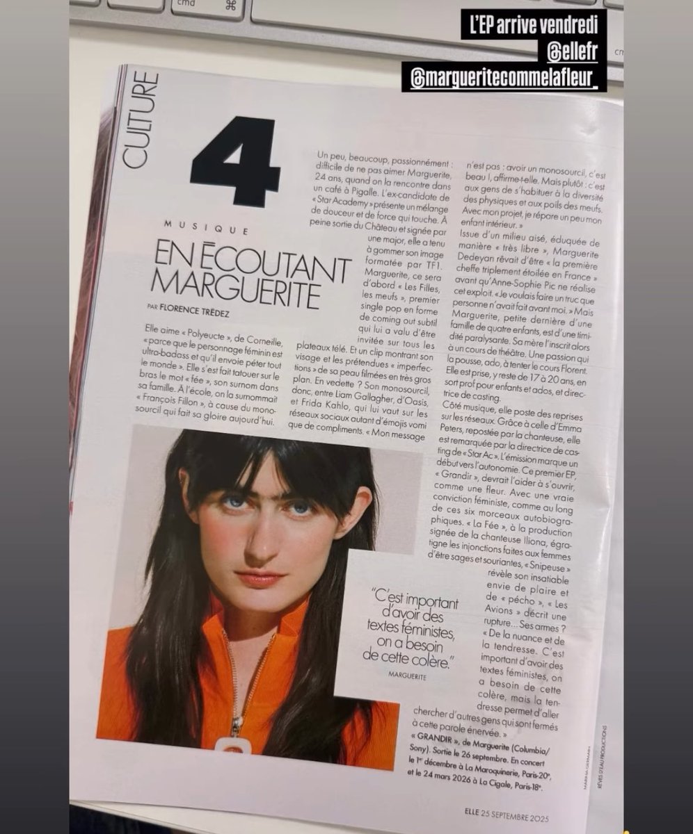 L’article en question 🌼