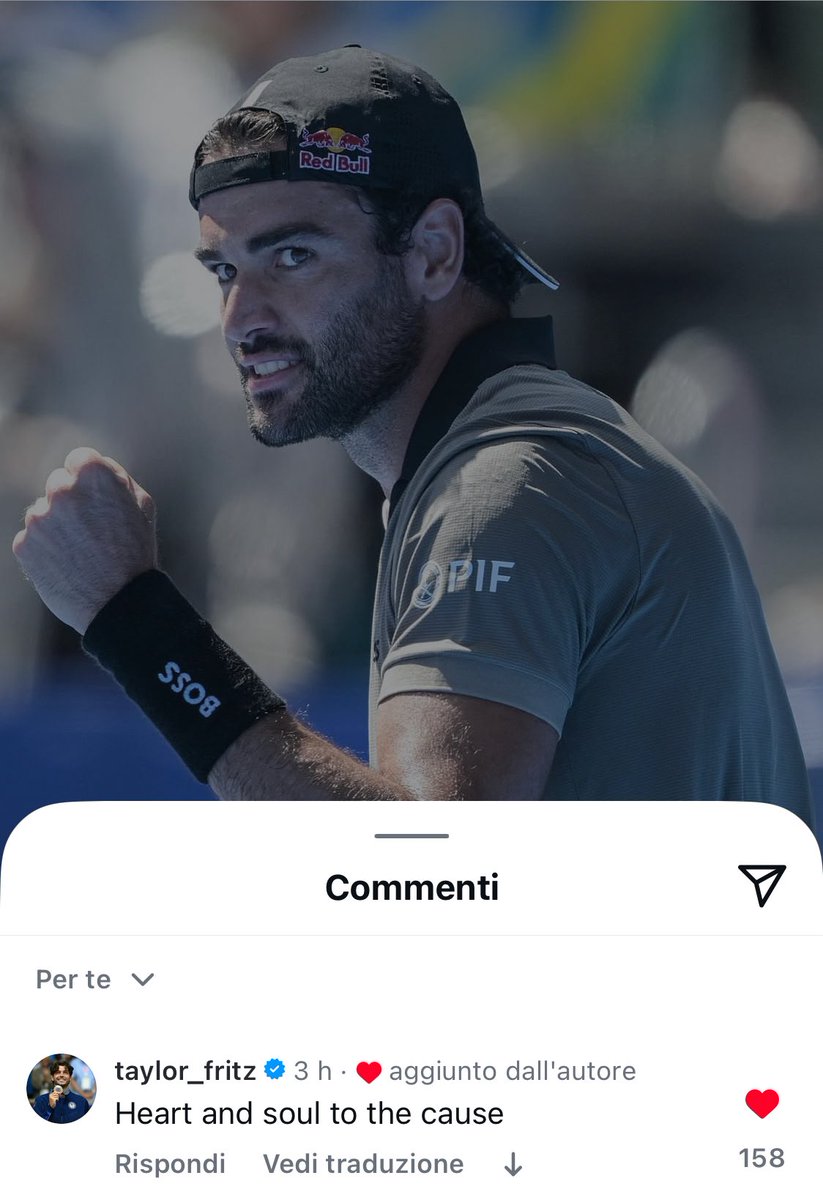eleonora_aloise's tweet image. Spritz ti volevo già bene 
#berrettini #tennis #fritz