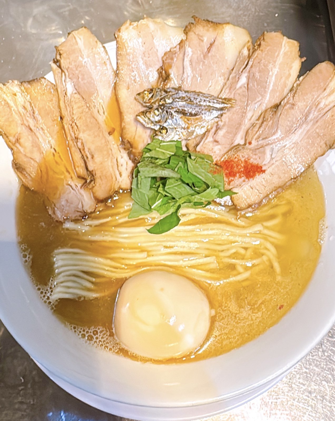 煮干しページ 煮干し Noodles Nibo Nibo Cino - 旗の台 | ラーメンデータベース
