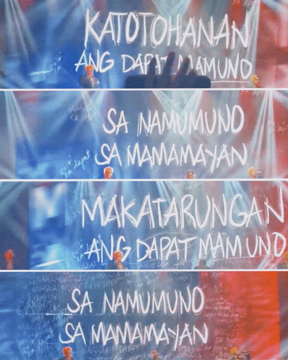 Κα΄α΄ ο£Ώ (@krstnrrae) on Twitter photo KATOTOHANAN AT MAKATARUNGANG PAMUNO PARA SA PILIPINAS π΅πβ
#SB19ζ₯ζ¬γγ°
<a href="/SB19Official/">SB19 Official</a> #SB19
#SimulaAtWakas
#SaWWorldTourTokyo KATOTOHANAN AT MAKATARUNGANG PAMUNO PARA SA PILIPINAS π΅πβ
#SB19ζ₯ζ¬γγ°
<a href="/SB19Official/">SB19 Official</a> #SB19
#SimulaAtWakas
#SaWWorldTourTokyo