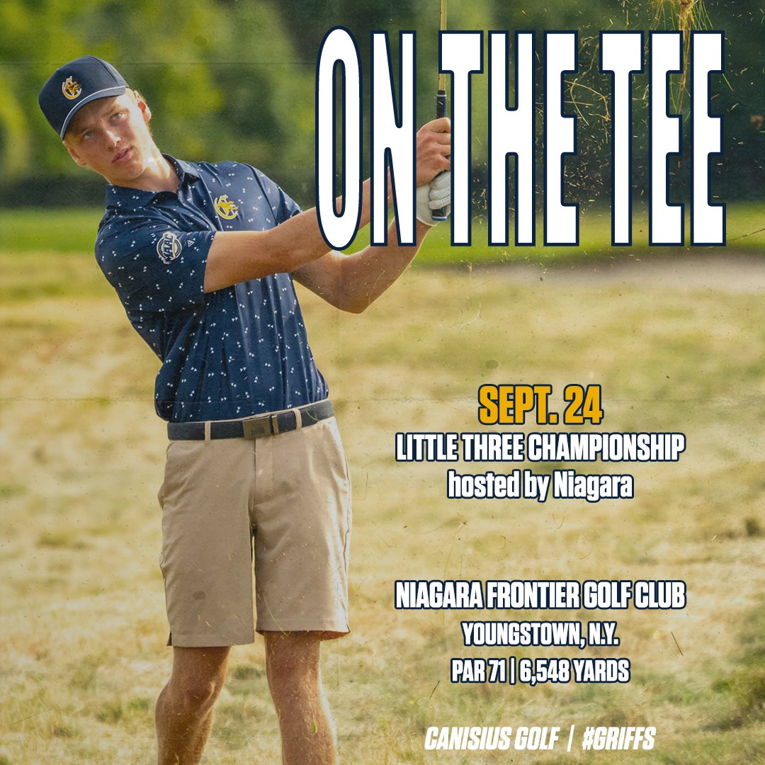 The 71st edition of the Little Three Championship starts now!

Live Scoring:
📊: tinyurl.com/3jjtpud9

Tournament Preview:
📰: tinyurl.com/murraewm

#Griffs | #MAACGolf