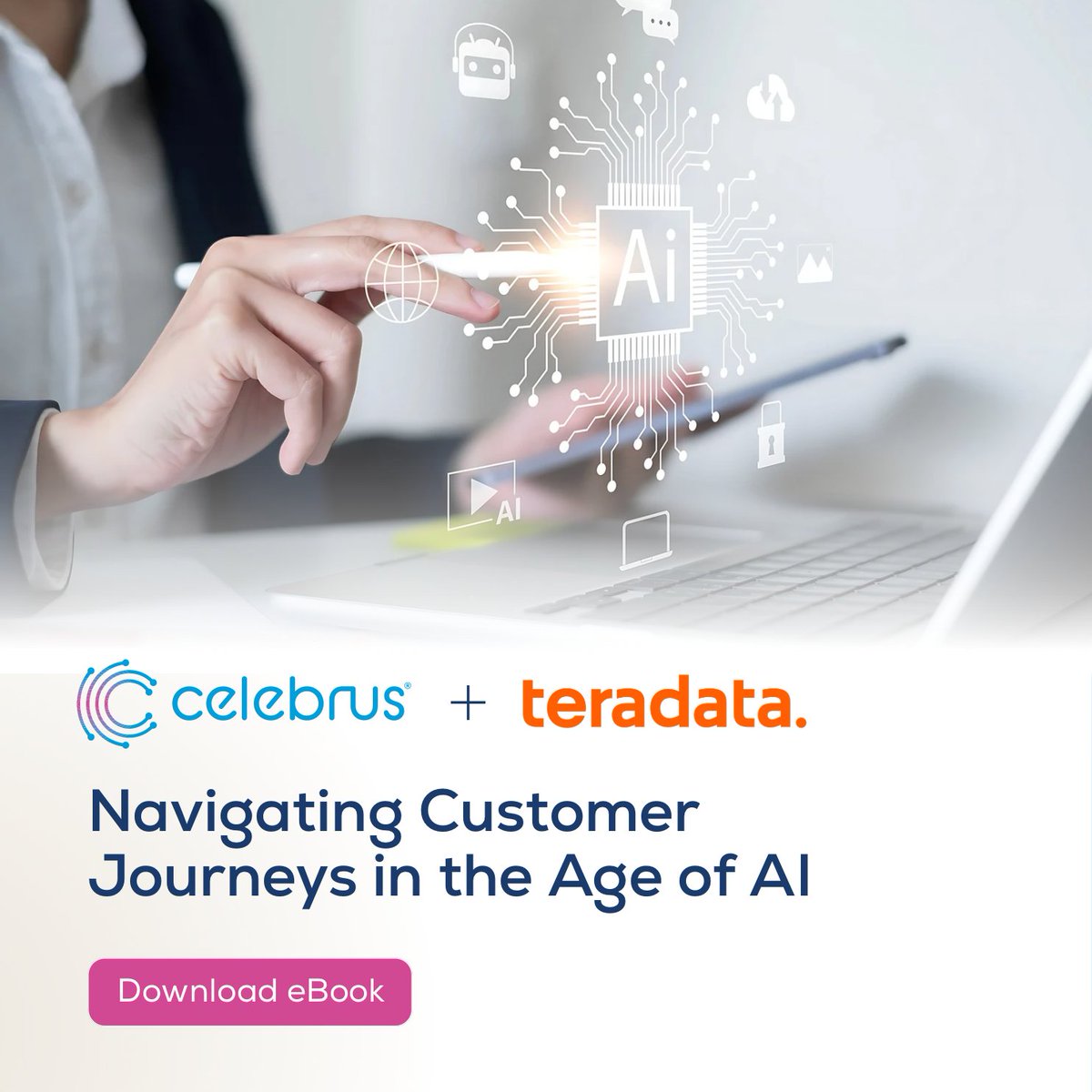 CelebrusTech's tweet image. The #customerjourney has changed forever. Every touchpoint matters — yet silos &amp;amp; blind spots leave agents in the dark and customers walking away.

Our new eBook with @Teradata shows how to close gaps with #AI + #realtimedata.

📖 Download: eu1.hubs.ly/H0nh5m40 #betterdata #CX