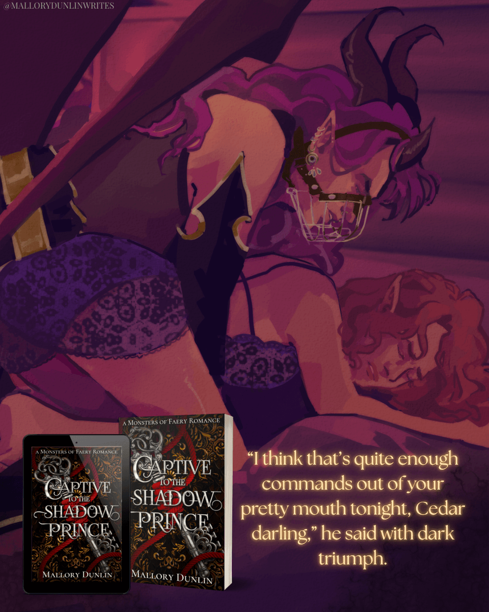 𝐓𝐡𝐞 𝐒𝐡𝐚𝐝𝐨𝐰 𝐏𝐫𝐢𝐧𝐜𝐞 𝐨𝐧𝐥𝐲 𝐭𝐚𝐤𝐞𝐬 𝐜𝐨𝐦𝐦𝐚𝐧𝐝𝐬 𝐟𝐫𝐨𝐦 𝐨𝐧𝐞 𝐩𝐞𝐫𝐬𝐨𝐧...😉 

𝘾𝙖𝙥𝙩𝙞𝙫𝙚 𝙩𝙤 𝙩𝙝𝙚 𝙎𝙝𝙖𝙙𝙤𝙬 𝙋𝙧𝙞𝙣𝙘𝙚 is available on Amazon &amp; KU!

#bookrelease #fantasyromance #faeromance #bookishlove #romancereaders #fantasybooks