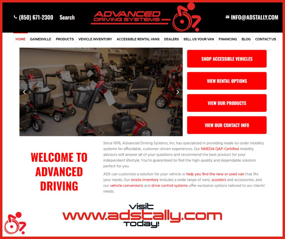 ADSTallahassee's tweet image. ADS conversions = reliability + independence. 
Learn more: buff.ly/NAXUQ2u
#AdvancedDrivingSystems #Accessibility #Gainesville