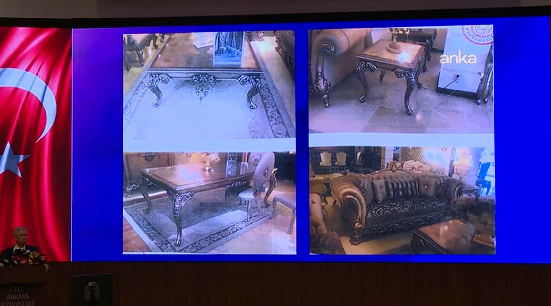 Mansur Yavaş, Melih Gökçek'in kendi evine aldığı mobilyaların parasını belediyeye ödettiğini açıkladı.