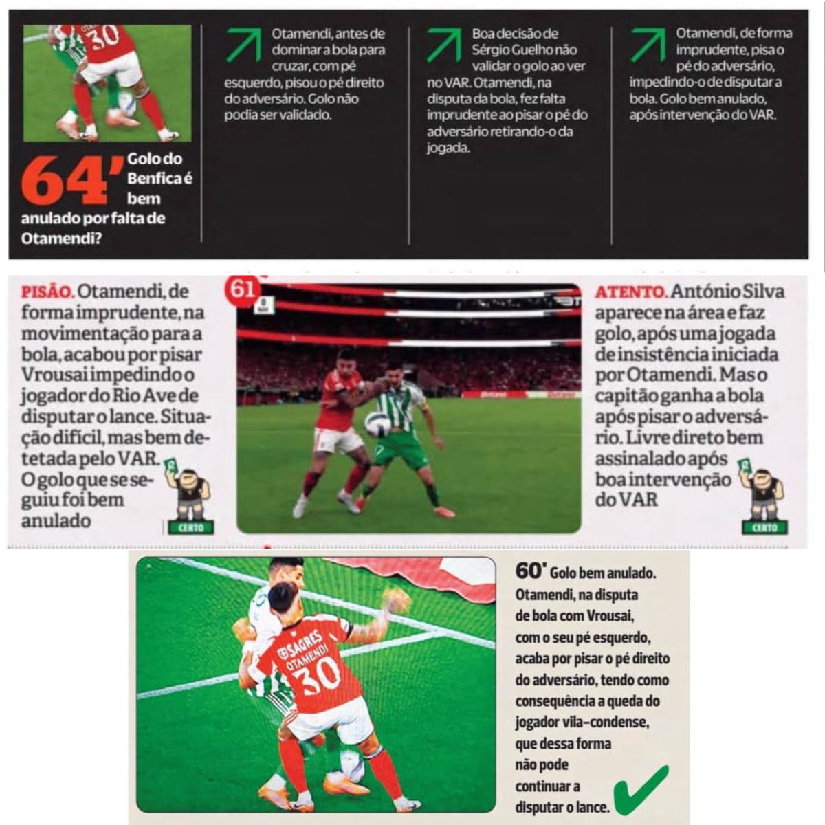 Mas o Mourinho jura que foram prejudicados 🙈
