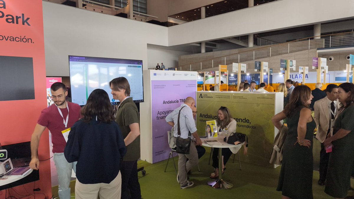 trade_andalucia's tweet image. Hoy y mañana andamos por #AAIV25 @AAndalus_IV en #Sevilla

🔵Desde la zona expositiva de @SevillaTechPark, acompañamos y asesoramos a scaleups y startups andaluzas referentes en #OpenInnovation e #IA

💼Pásate y conoce de cerca nuestros servicios
@EconoHaciendAND @aemprende