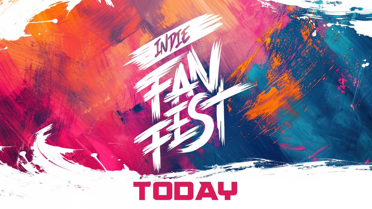 Today's the day! Are you ready for dozens of amazing new indie games, exclusive reveals, and never-before-seen gameplay ahead of Steam Next Fest? 

Watch Indie Fan Fest below at 9am PT / 12pm ET today

▶️ twitch.tv/indiefanfest 
▶️ youtube.com/@IndieFanFest