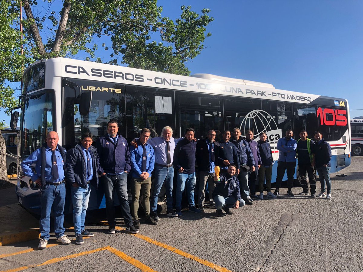 Feliz día del Colectivo para todos los trabajadores del Transporte Automotor de Pasajeros!!! 🚌🚌😎😎