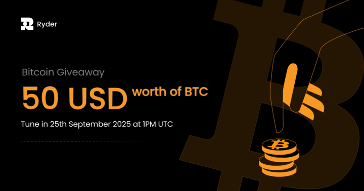 Ryder_ID's tweet image. Satoshi called last night. He told me to giveaway some BTC.
So we're giving away $50 in BTC!
Here's what you have to do:
1. RT this post
2. Follow @Ryder_ID
3. Comment a question about any of the guests
Winners announced 24 hours after the space
x.com/i/spaces/1lPKq…