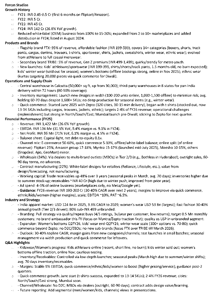 sachprat07's tweet image. Arihant Bharat Connect Conference :

💠Aimtron Electronics
💠Unicommerce eSolutions
💠Forcas Studios
💠Solarium Green Energy

#Aimtron #AimtronElectronics #Unicommerce #Forcas #ForcasStudios #Solarium #SolariumGreenEnergy  #arihant  #bharatconnectconference #arihantcapital