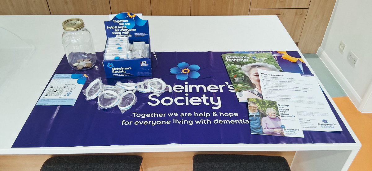 This #WorldAlzheimersMonth we’re proud to support <a href="/alzheimerssoc/">Alzheimer's Society</a>. 
Since 2024 we’ve helped fund research - this year we’re going further with dementia training, #ForgetMeNot appeal, and hosting Dementia Friends sessions to build dementia-friendly workplaces.