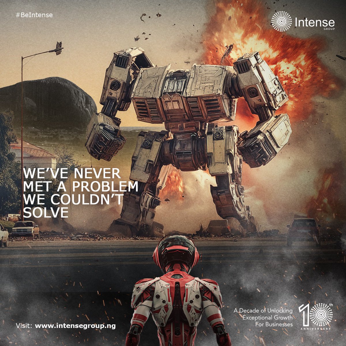 Intense_group_'s tweet photo. 10 years in and still undefeated.

We’ve turned every obstacle into growth, every challenge into strategy, every ‘no way’ into ‘done and dusted’.

The formula is simple; Be intense

#Intenseat10 #10thyearanniversary #Beintense https://t.co/zpfsiIrn17