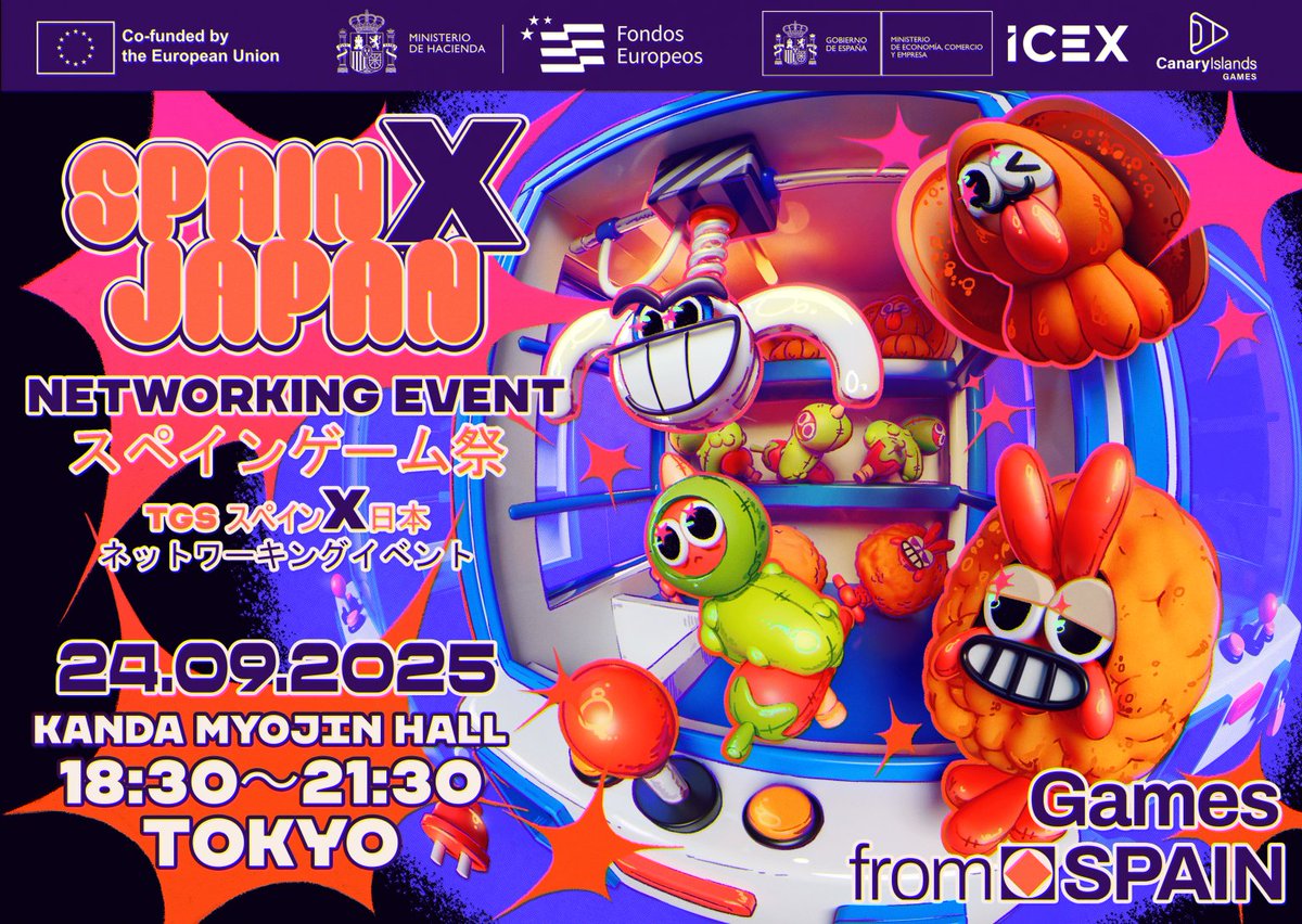 haishogames's tweet image. Emery Hearts is heading to Tokyo ✈️

We’re part of Spain Game Matsuri 2025, and we couldn’t be more excited to showcase the game in Japan.

Huge thanks to @shinyuden for guiding us and believing in the project since day one ❤️

#SpainGameMatsuri #RPG #ゲーム好き #アクションRPG