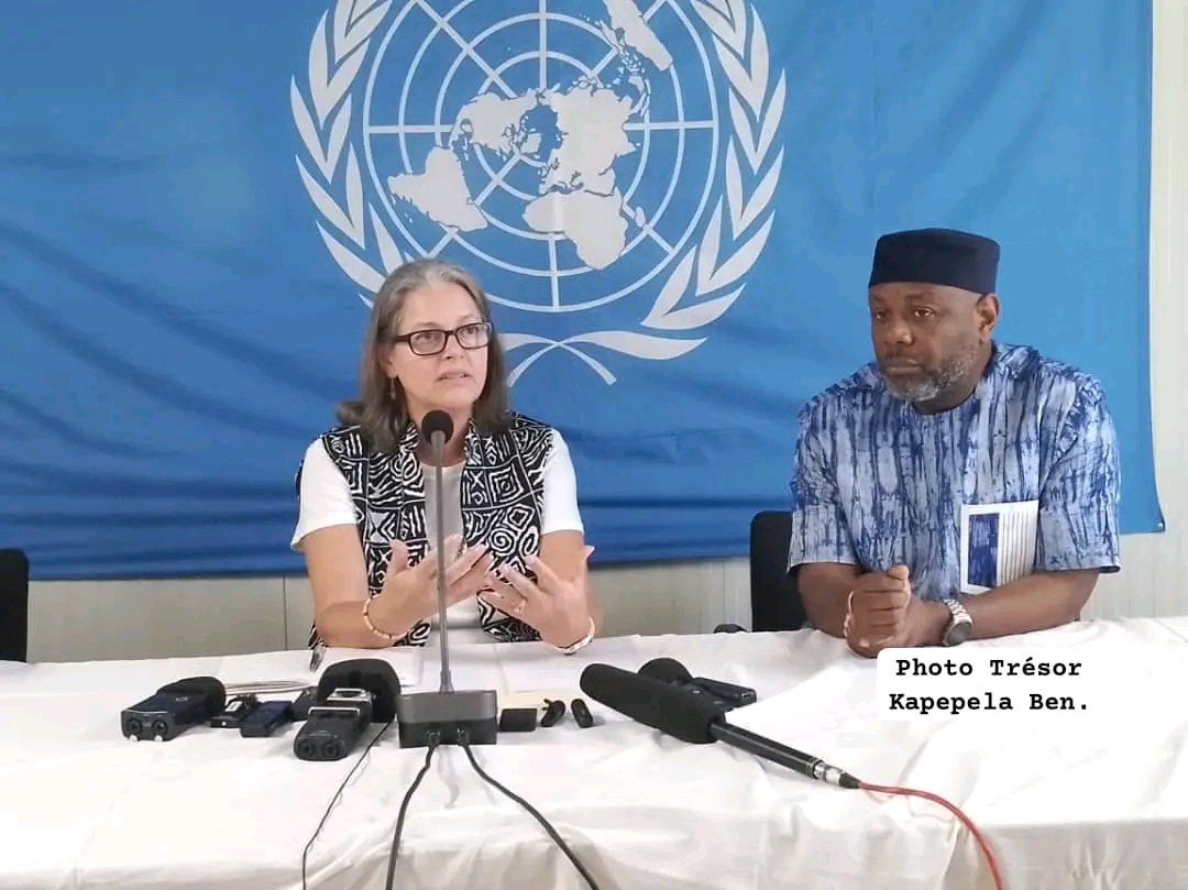 Nord-Kivu : la MONUSCO écarte l’option militaire face au M23 et plaide pour le dialogue

En mission à Beni depuis le 22-09, Mme Vivian Van de Perre, représentante adjointe du secrétaire général de l’ONU chargée des opérations et de la protection, a affirmé ce mercredi 24