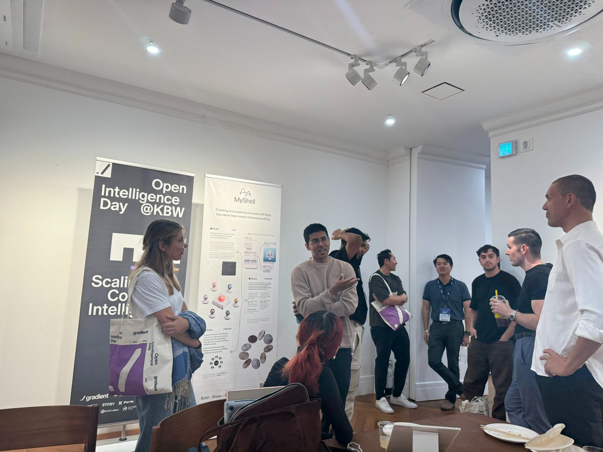 myshell_intern's tweet image. KBW 2025 = good talks + good people + big ideas

From panels to hangouts, we loved every second with the global builder community.

Here’s a peek at our KBW highlights