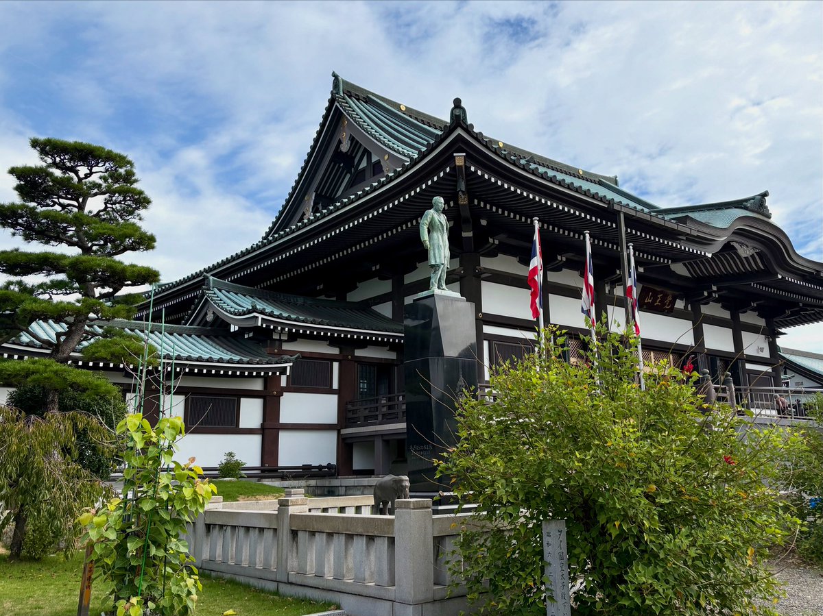 choukai2's tweet image. 秋の彼岸参りに行ってきました。
墓じまいして日泰寺さんにお骨を預けたので、年２回のお彼岸会でご先祖さまにお参りしています。

#覚王山日泰寺