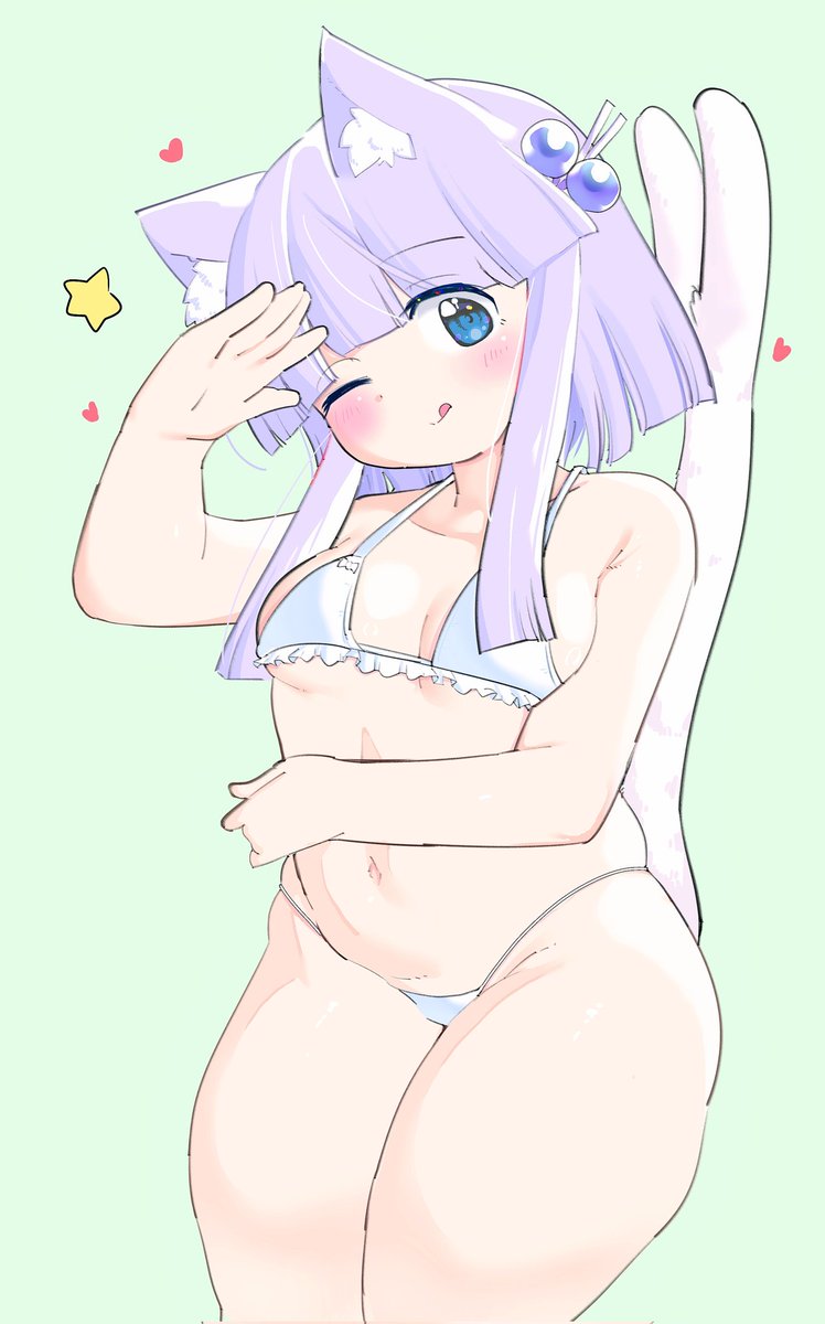 水着はかりちゃん🐱 