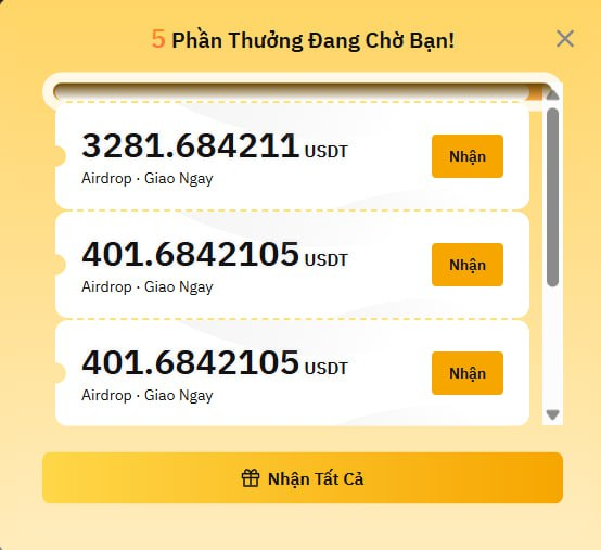 Binh Ca (@binhtcg) on Twitter photo WSOT trả thưởng, anh em vào Trung tâm phần thưởng check nhé, chúc mừng anh em. Bybit chơi rất mát tay, tất cả là tiền tươi
Vào WSOT TCG chỉ cần trade nhẹ cho có, còn lại mình lo hết cho anh em rồi, chỉ việc kết thúc WSOT và nhận thưởng
Thank <a href="/BybitVNOfficial/">Bybit Việt Nam</a> WSOT trả thưởng, anh em vào Trung tâm phần thưởng check nhé, chúc mừng anh em. Bybit chơi rất mát tay, tất cả là tiền tươi
Vào WSOT TCG chỉ cần trade nhẹ cho có, còn lại mình lo hết cho anh em rồi, chỉ việc kết thúc WSOT và nhận thưởng
Thank <a href="/BybitVNOfficial/">Bybit Việt Nam</a>