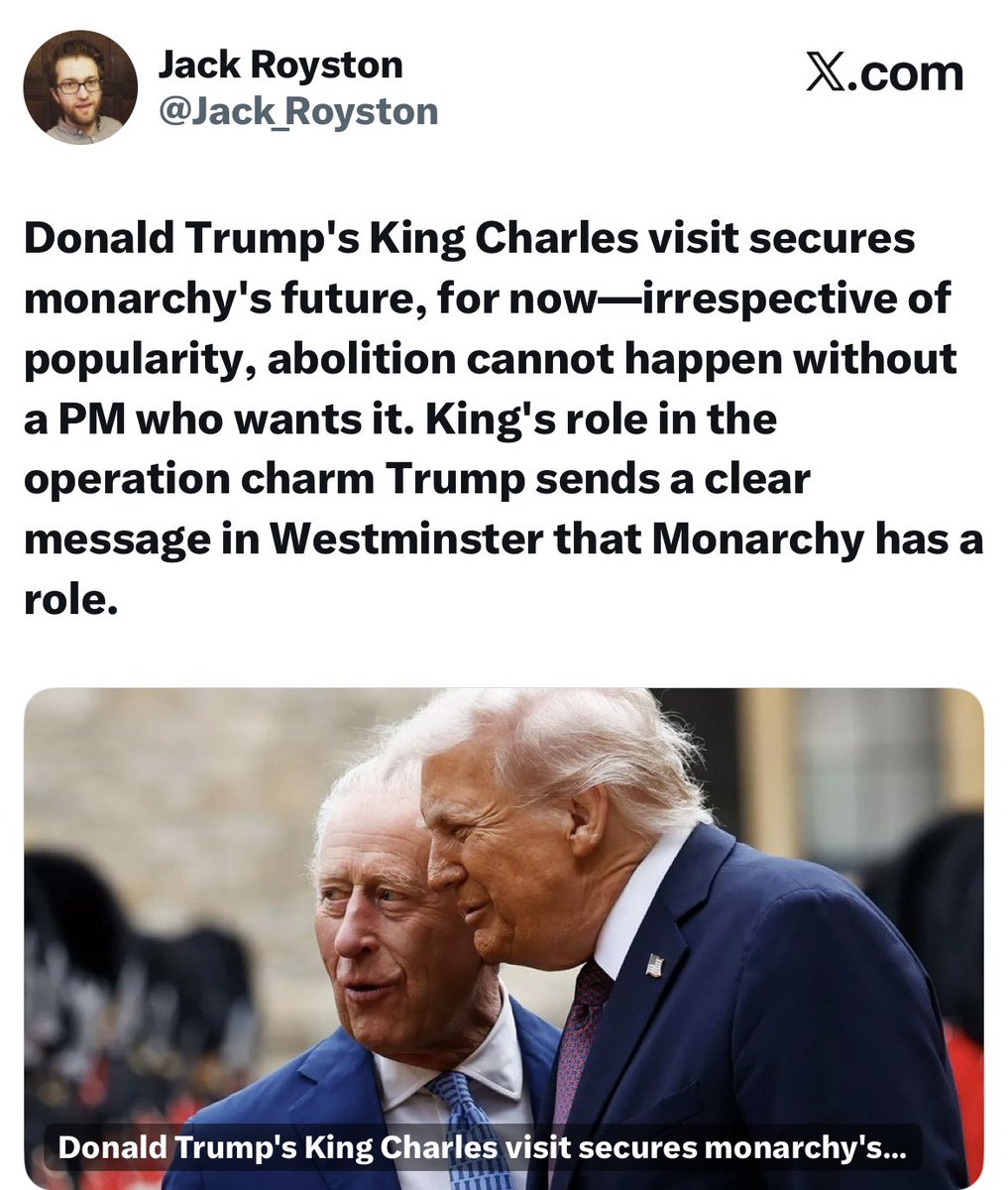 NoKingCharlie's tweet photo. Just kneel back and make your choice
#royalreporters https://t.co/RQO7FDCb2B