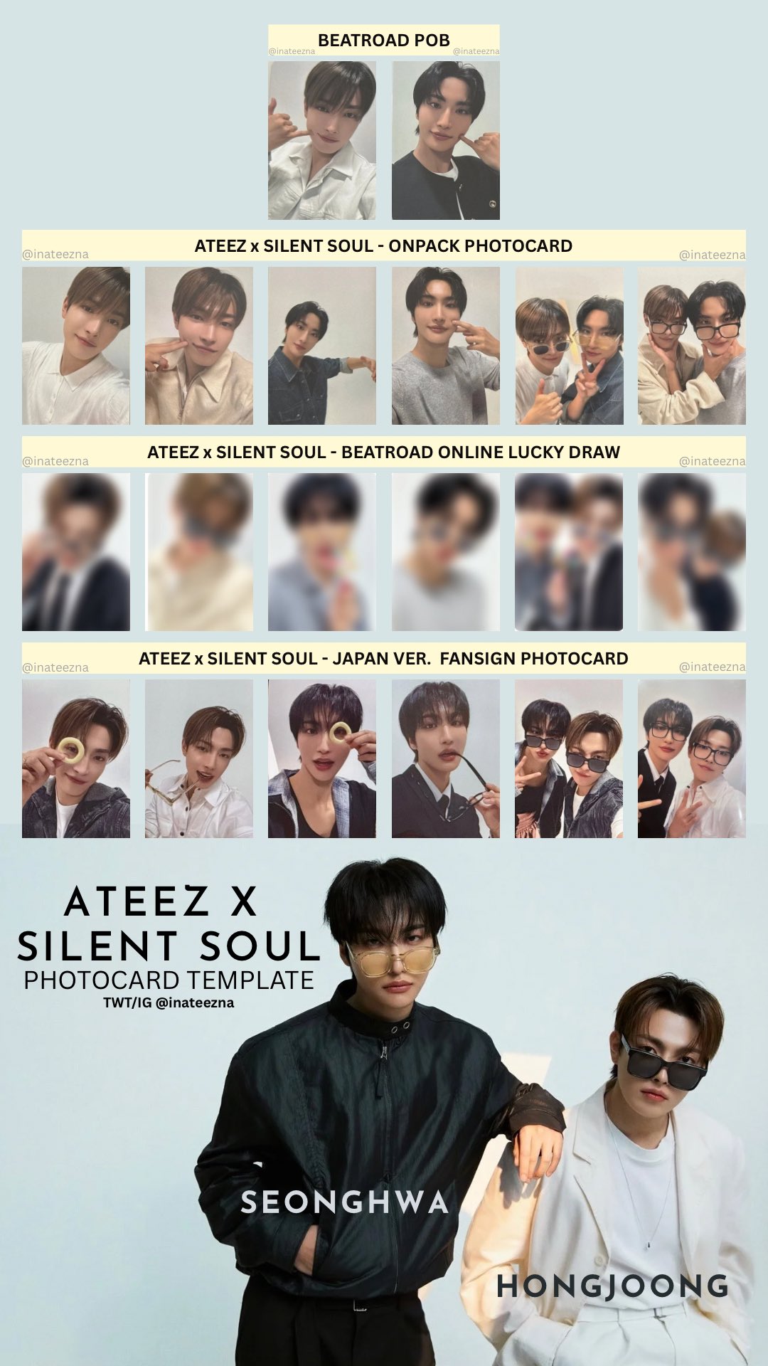 ATEEZ キャンパスボード ATEEZ Into the A to Z POP UP STORE」キャンパスボードご当選