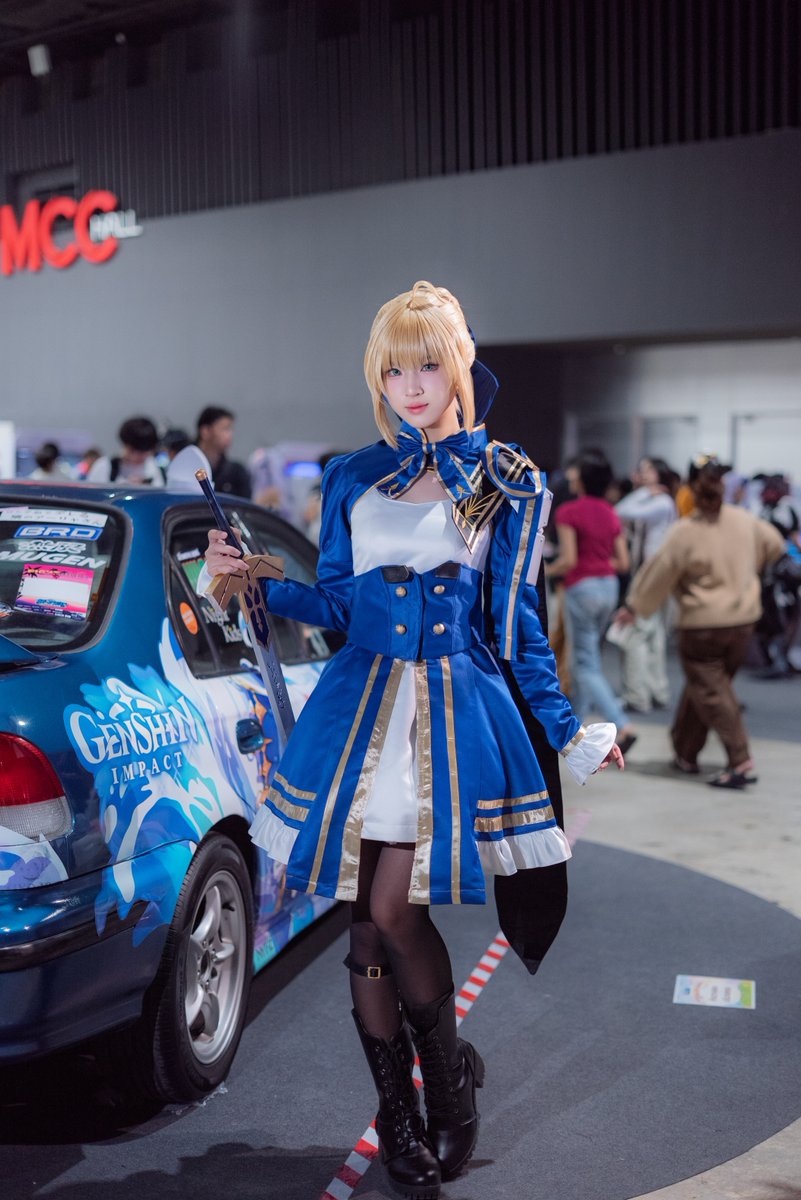 CosplaysNaT's tweet image. Honkai: Star Rail: Saber
Cosplayer: Nana ニャー

Full Video that I took at the event: youtu.be/D6OBaUrL97U

Any tip will help a lot.
ko-fi.com/cosplaysnat

#cosplay #hoyofest #hoyofest2025 #hoyoverse #honkaistarrail #starrail #hsr #saber #fate #fatecollab