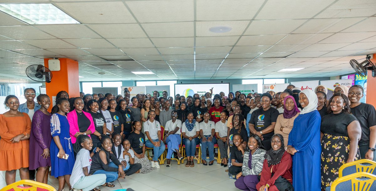 ~150 attendees, brilliant speakers, inspiring sessions &amp; hands-on learning. #WiDSAfrica2025 was a huge success!
Thanks to our sponsors, partners &amp; <a href="/WiDS_Africa/">WIDS AFRICA</a> ambassadors for making it possible <a href="/TungaMahadia/">Mahadia Tunga (PhD)</a> <a href="/MburaPhilomena/">Philomena Mbura</a> <a href="/kirungaj/">Joan Kirunga</a> <a href="/pyladieskla/">Pyladies Kampala</a> <a href="/dLabTz/">dLab Tanzania</a>