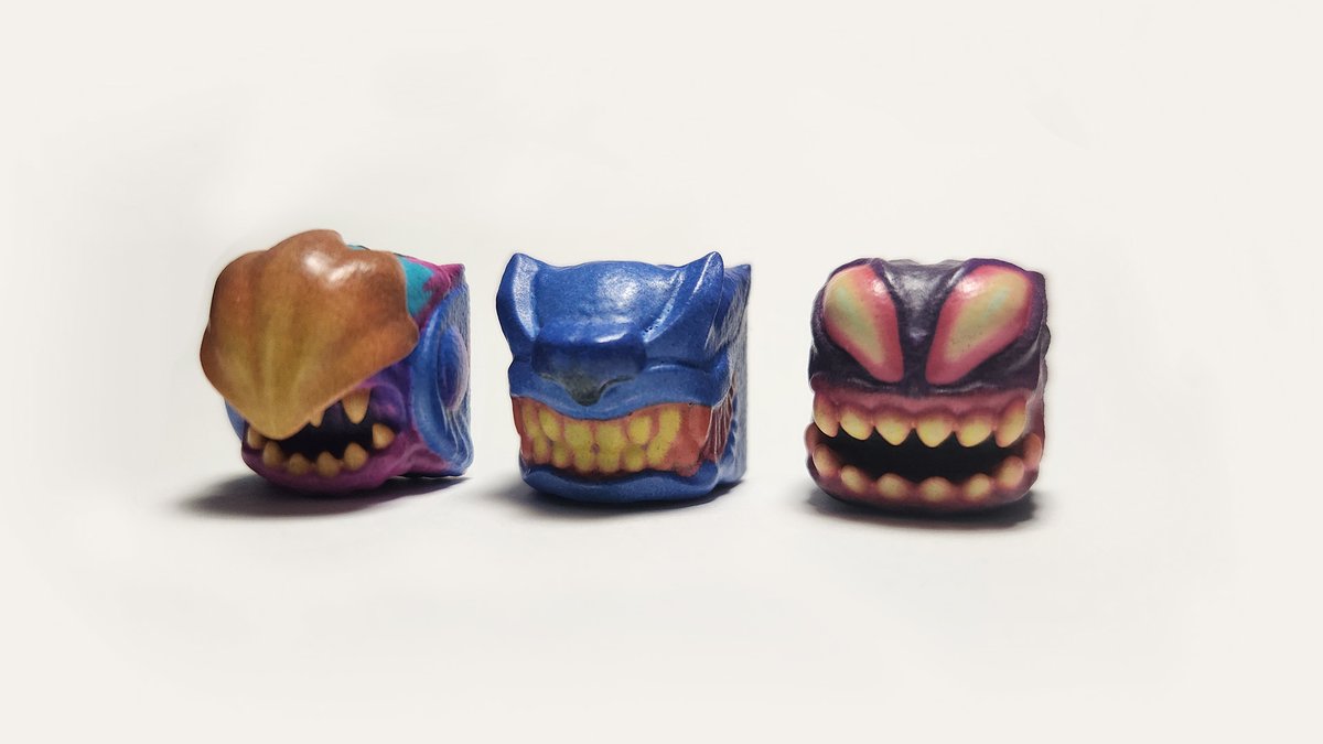 Beast keycaps!