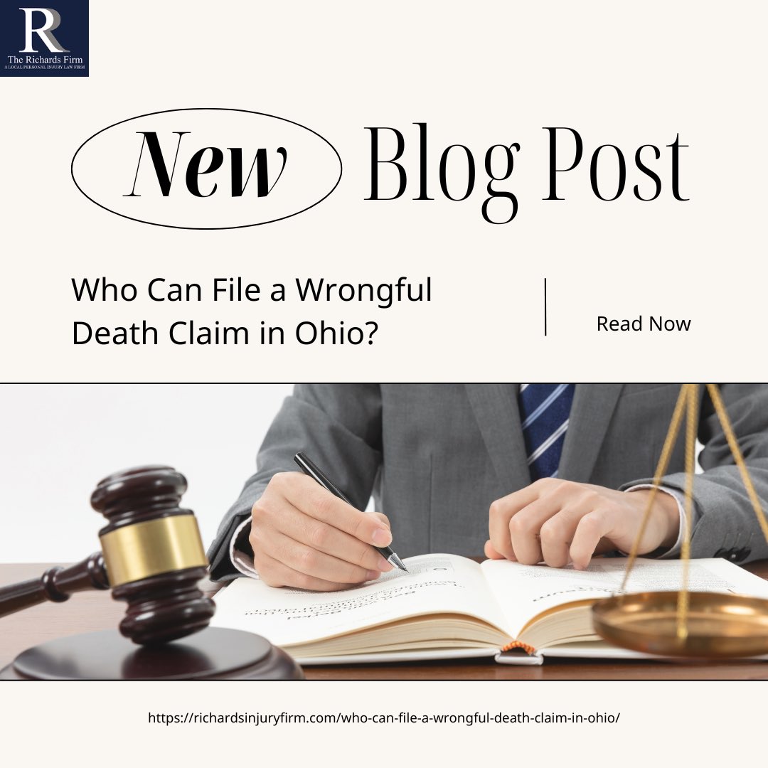 FirmRichards's tweet image. Our latest blog: richardsinjuryfirm.com/who-can-file-a… Call us for a free consultation at 513-461-0084.

#personalinjurylawyer #personalinjuryattorney #butlercountyohio #hamiltonohio