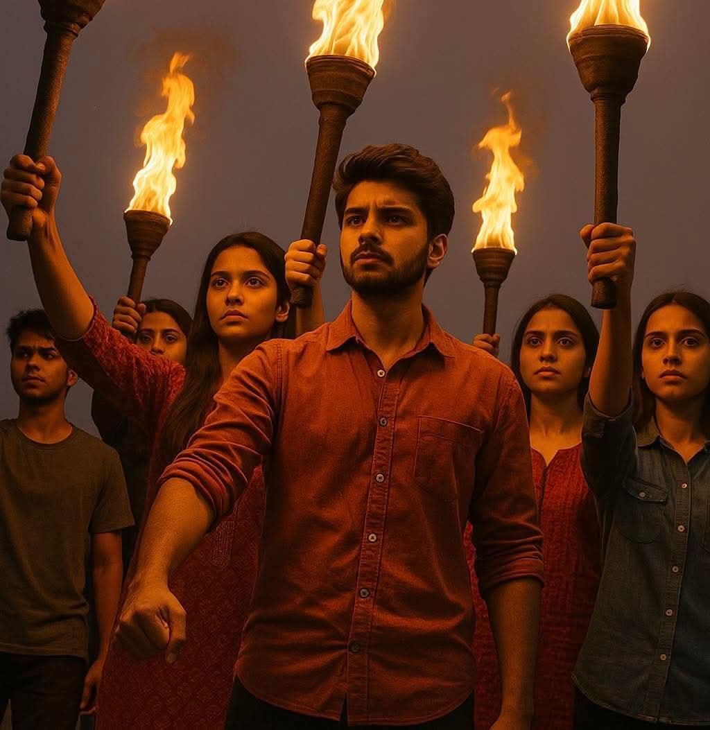 कल शाम को 7 बजे त्रिवेणी, जयपुर से महेश नगर फाटक तक विशाल मशाल जुलुस निकाला जाएगा.! सभी साथी ज्यादा से संख्या में पहुँच कर आयोजन को सफल बनाये और झालावाड-पिपलोदी स्कूल हादसे के मासूमों को श्रद्धांजलि अर्पित करें.! 
इंक़लाब जिंदाबाद.!