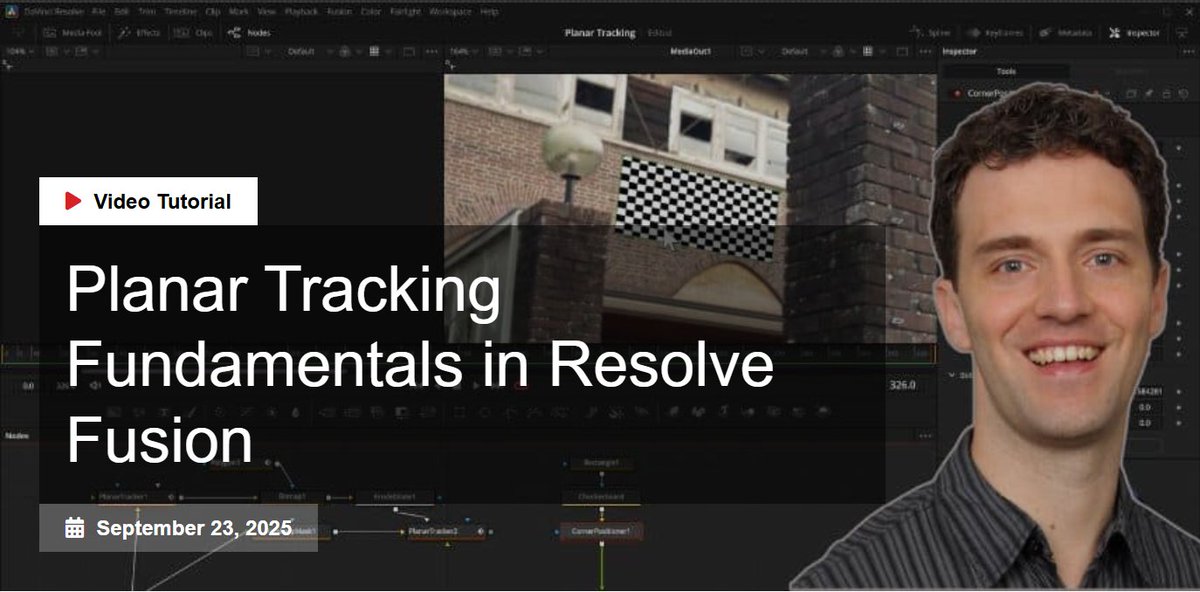 Dive into planar tracking basics in Resolve Fusion with VFX Artist Bernd Klimm. Tackle occlusions, choose modes, and streamline your workflows for precise VFX inserts.
mixinglight.com/color-grading-…