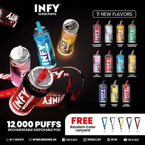 พร้อมส่ง กลิ่นเพียบเลยน้า

★ INFY 12000 puff: 490฿
ปรับรูลมได้ 
แถมสายทุกเครื่อง

สั่งซื้อทางไลน์เท่านั้น lin.ee/M07hxTg 
📷ปณ.50฿

#พอต #พอตrelx #พอตใช้แล้วทิ้ง #พอตราคาถูก #พอตมือสอง #หัวพอต #หัวพอตrelx #พอตมือ2 #บางแสน #นครสวรรค์ #นครพนม #กรุงเทพ #รังสิต