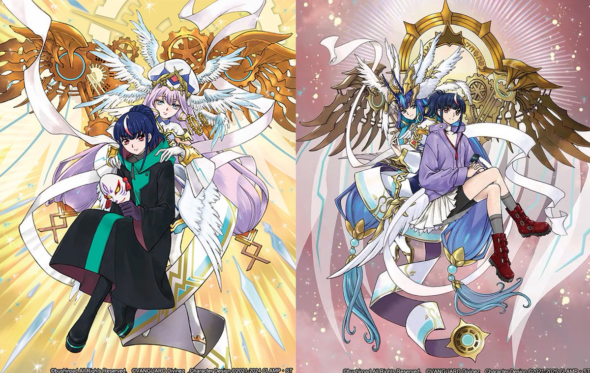 the way the Liael=Draconis DSR art parallels the Liael=Amorta DSR art

and look at how Erika looks happier on the right now that she has found a purpose in life aaaaaaaaa i could cryyyyy 😭🥹