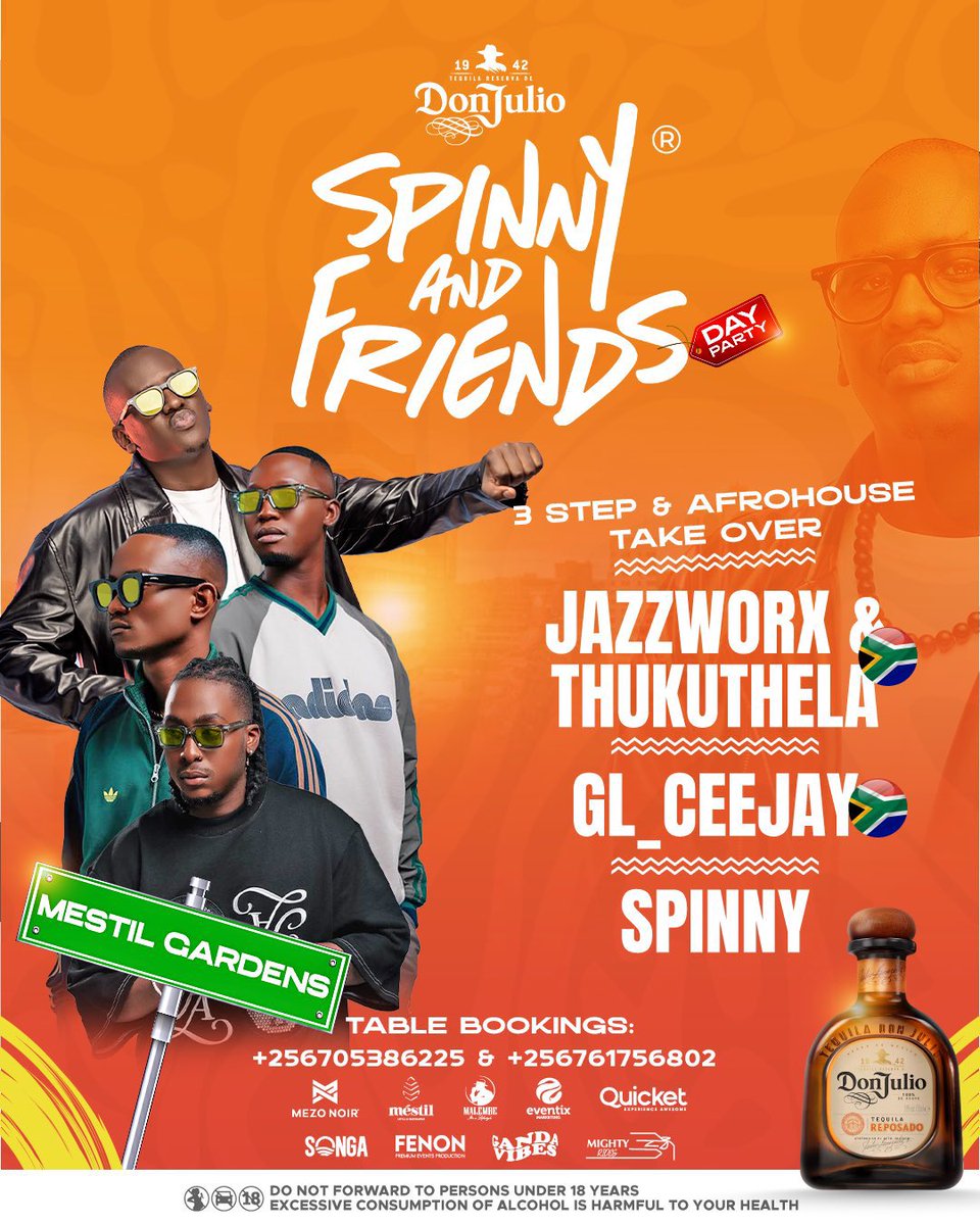 Choose your FIGHTERS.

All genres are served 💯

Spinny and FRIENDS | 12th October.

Tickets are here - qkt.io/Spinnynfriends