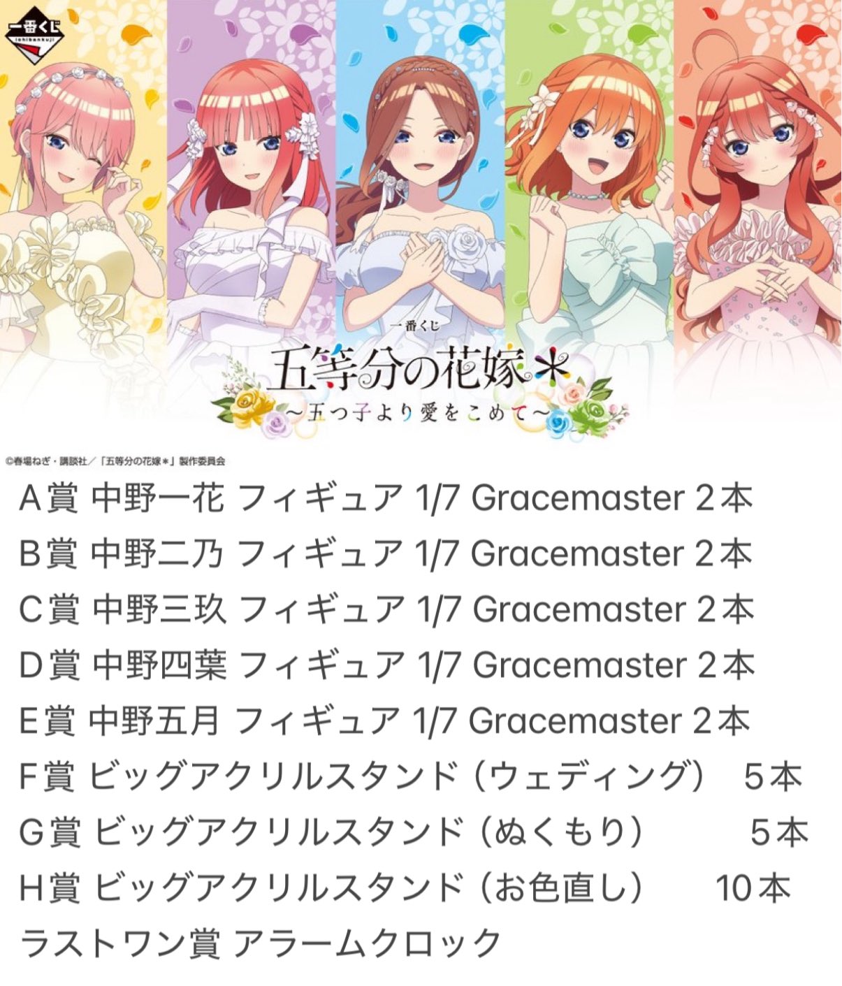 即日発送】C賞 中野三玖 フィギュア 1/7 Gracemaster 五等分の花嫁