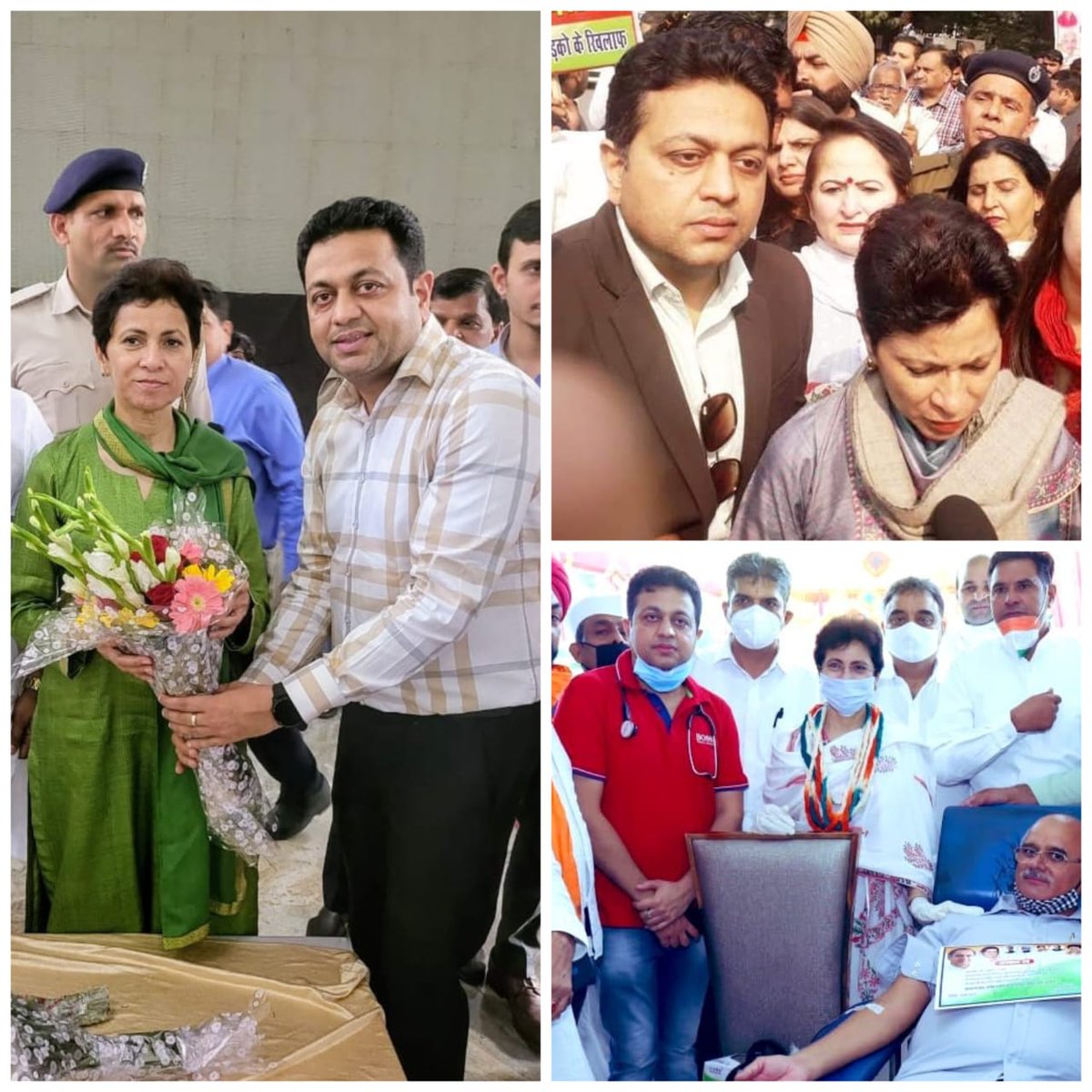 Dr Saurabh Sharma (@saurabhaipc) on Twitter photo "Warmest birthday wishes to respected <a href="/Kumari_Selja/">Kumari Selja</a> ji Your vision, dedication, and guidance inspire us every day. May this year bring you more strength, success, and happiness. 🙏🎉 "Warmest birthday wishes to respected <a href="/Kumari_Selja/">Kumari Selja</a> ji Your vision, dedication, and guidance inspire us every day. May this year bring you more strength, success, and happiness. 🙏🎉