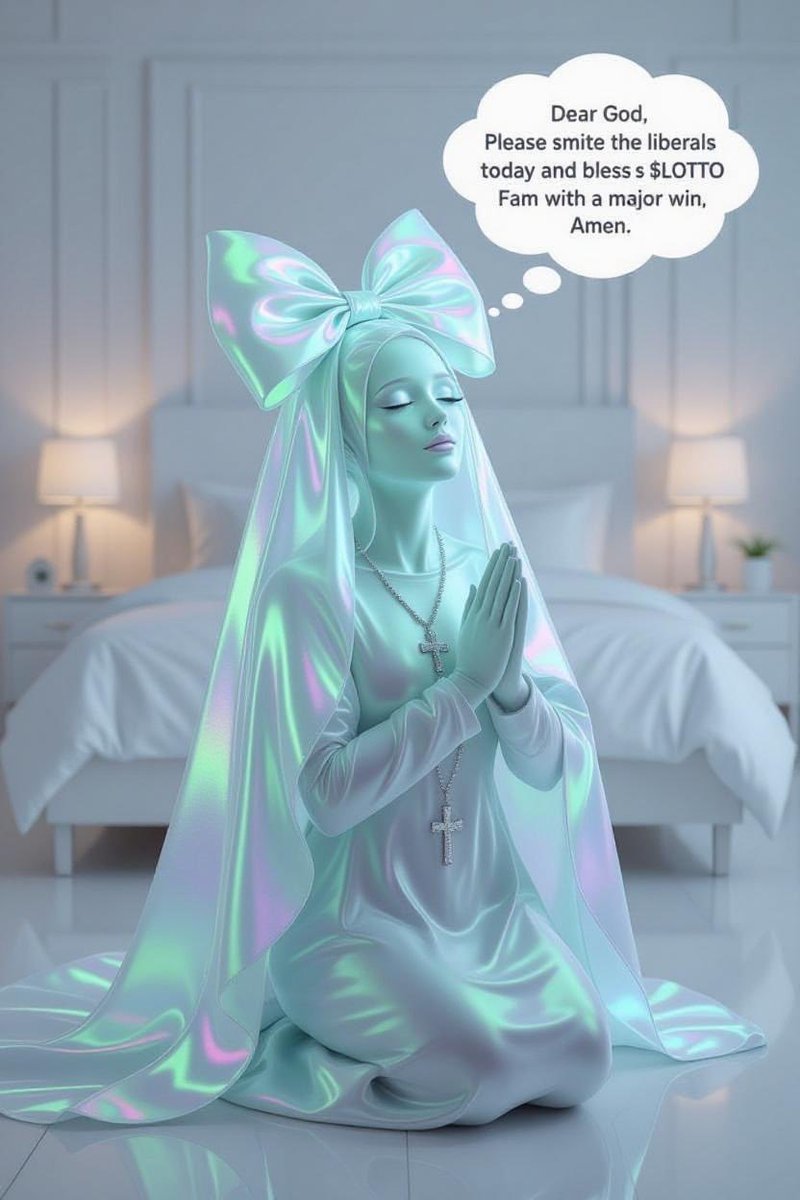 Good Morning X! I am not as active due to home schooling and my new routine but I am here in spirit rooting for all of you with the _AF on your names! You feel like family and I want to see you win. LFG $LOTTO FAMBAM let’s seize the day and make it our liberal (our bitch)