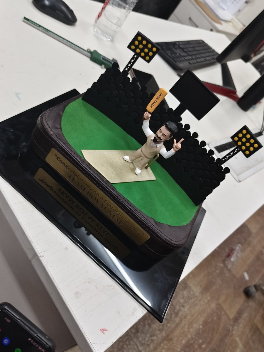 paradise_3d's tweet image. 🏏Client’s vision, our creation!
This customized cricket trophy was ordered by our client &amp;amp; crafted by 3D Paradise with precision 3D printing.

🌐 paradise-3d.com

#3DPrinting #3DParadise #CustomTrophy #RoyalStag