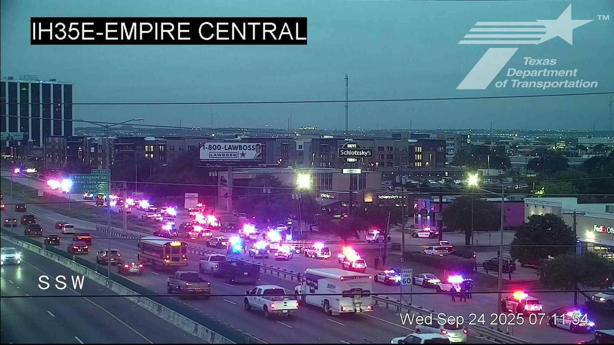 Multiple news agencies reporting a sniper is on a roof multiple victims at the Ice Detention Facility in Dallas.

Avoid the area and pray for the victims.