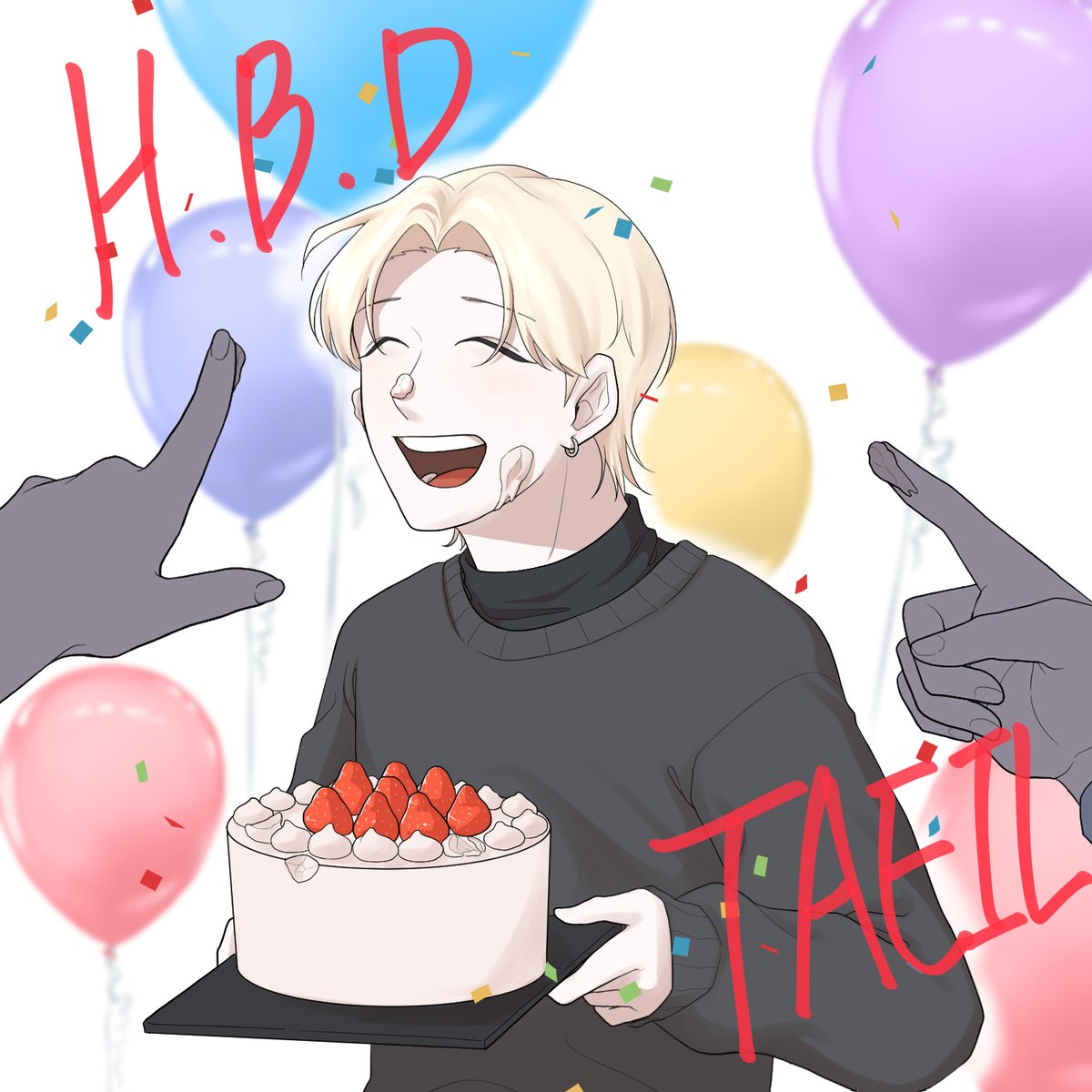 ttang_kongg's tweet photo. 늦은 생축~~~~
#이런설렘_태일이와_36번째가을 https://t.co/2l6FefzaHs