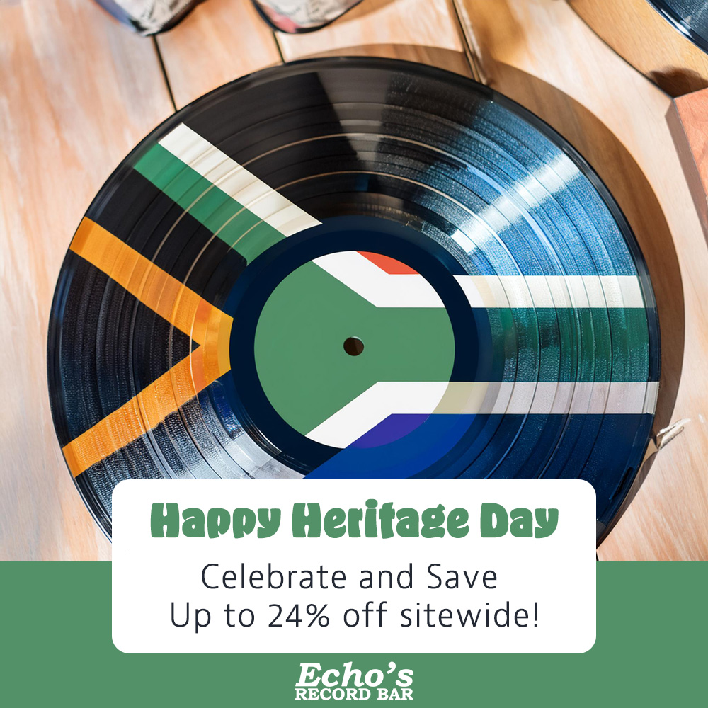 🇿🇦 Happy Heritage Day! 🎉
Celebrate with up to 24% OFF at Echo’s Record Bar – vinyl, CDs &amp; more 🎶
No codes, no fuss. Sale ends Sept 30th!

👉 Shop now: echosrecordbar.co.za

#HeritageDay #Vinyl #SouthAfrica #EchosRecordBar