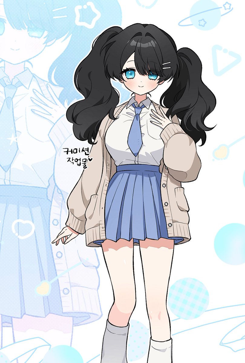 🍀미소녀 박스 작업물