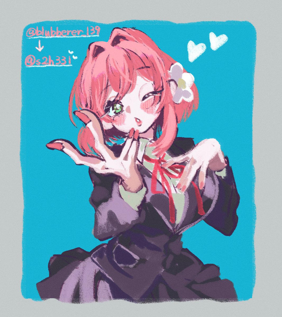 ミラーにかかれたイラスト Zarcon on X: 